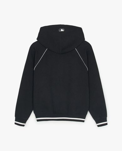 MLB - Áo khoác phối mũ unisex Tonal Jacquard Dia Monogram