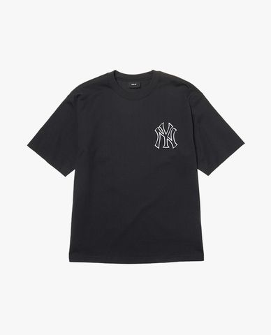 MLB - Áo thun unisex cổ tròn tay ngắn Basic Mega Logo