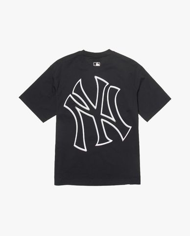 MLB - Áo thun unisex cổ tròn tay ngắn Basic Mega Logo