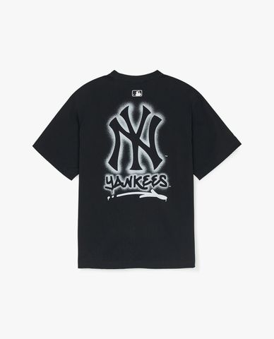 MLB - Áo thun unisex cổ tròn tay ngắn Basic Mega Logo