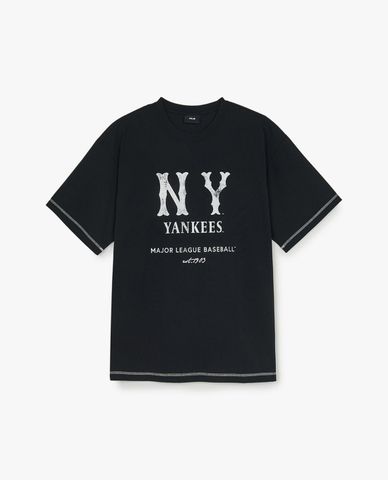 MLB - Áo thun unisex cổ tròn tay ngắn Basic Coopers
