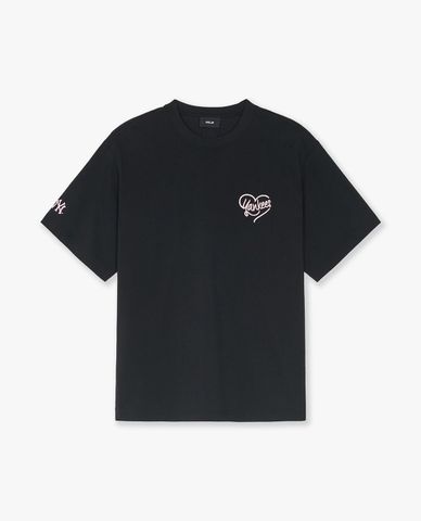 MLB - Áo thun unisex Heart Overfit