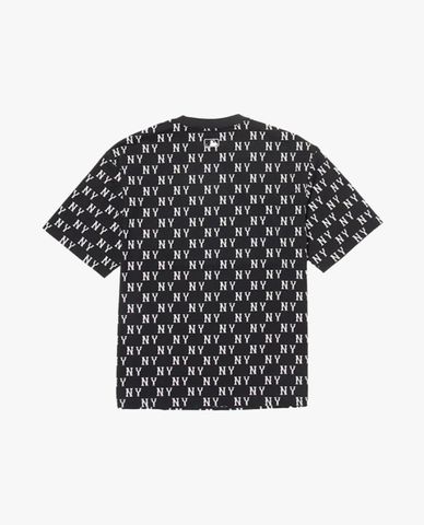 MLB - Áo thun unisex cổ tròn tay ngắn Classic Monogram
