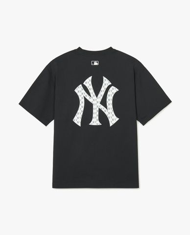 MLB - Áo thun unisex cổ tròn tay ngắn Classic Monogram Biglux