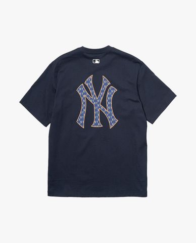 MLB - Áo thun unisex cổ tròn tay ngắn Monogram Big Lux