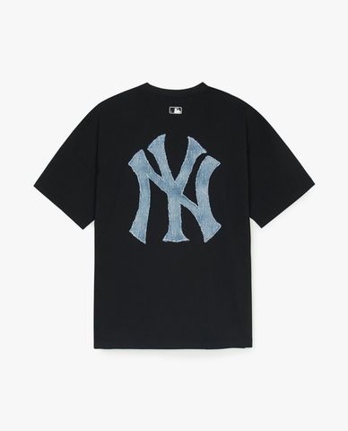 MLB - Áo thun unisex tay ngắn Denimlike Monogram Big Lux