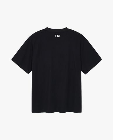 MLB - Áo thun unisex cổ tròn tay ngắn Varsity