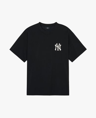 MLB - Áo thun unisex cổ tròn tay ngắn Summer Graphics Star Big Lux
