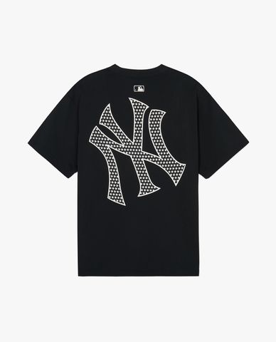 MLB - Áo thun unisex cổ tròn tay ngắn Summer Graphics Star Big Lux