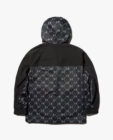 MLB - Áo khoác unisex phối mũ tay dài DIA Monogram Jaccquard