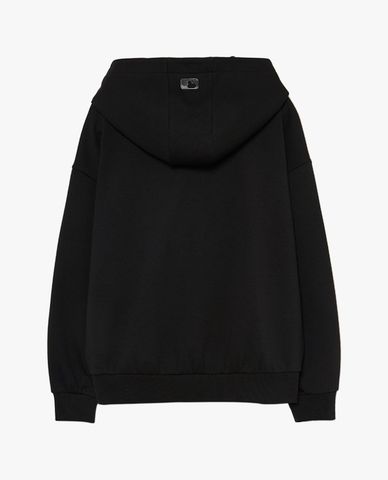 MLB - Áo hoodie nữ phối zip Basic Athleisure Small Logo