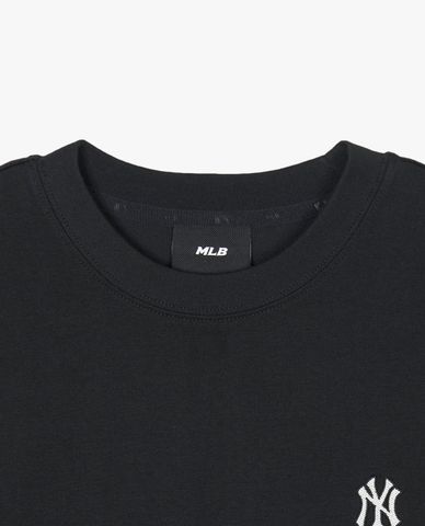 MLB - Đầm midi cổ tròn tay ngắn Basic Small Logo