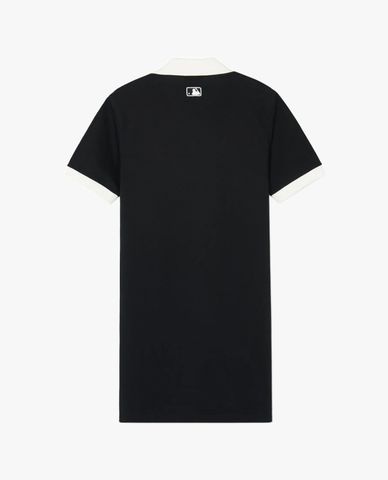 MLB - Đầm polo nữ mini cổ bẻ tay ngắn Basic Small Logo