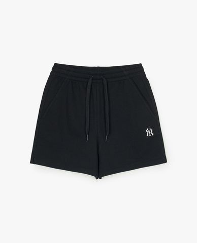 MLB - Quần short nữ ống rộng Basic Waffle