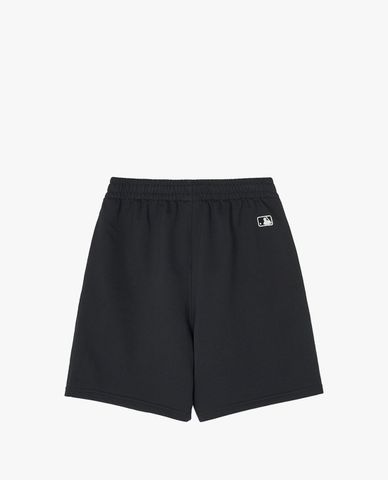 MLB - Quần short nữ ống rộng lưng thun phối logo trẻ trung