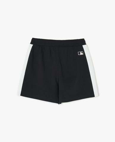 MLB - Quần shorts nữ ống rộng lưng thun Sporty Varsity Color Scheme