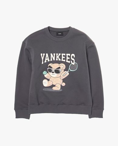 MLB - Áo sweatshirt unisex cổ tròn tay dài Mega Bear