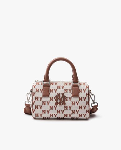 MLB - Túi xách unisex phom chữ nhật Monogram Jacquard Boston