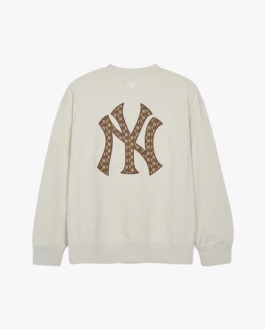 MLB - Áo sweatshirt unisex cổ tròn tay dài Monogram Big Lux