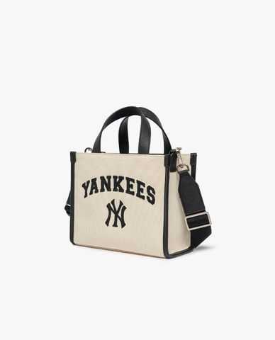 MLB - Túi tote nữ phom chữ nhật Varsity Canvas Mini