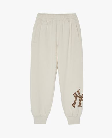 MLB - Quần jogger unisex lưng thun Monogram