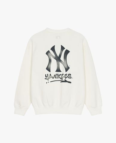 MLB - Áo sweatshirt unisex Basic Back Big Logo Overfit