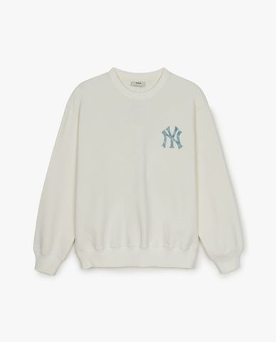 MLB - Áo sweatshirt unisex Denim Like Monogram Big Lux