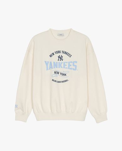 MLB - Áo sweatshirt unisex cổ tròn tay dài College T Varsity