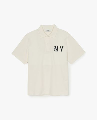 MLB - Áo polo nam tay ngắn Basic Coopers Logo Overfit