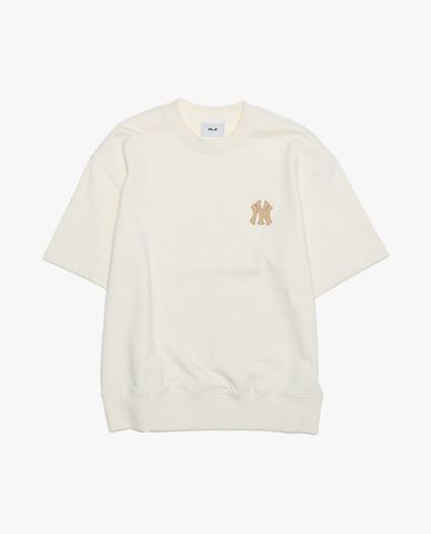 MLB - Áo thun unisex cổ tròn tay ngắn Classic Monogram