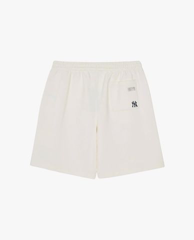 MLB - Quần short unisex ống rộng lưng thun Varsity