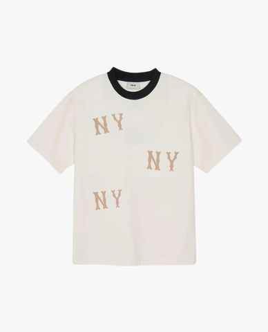 MLB - Áo thun unisex cổ tròn tay ngắn Megagram