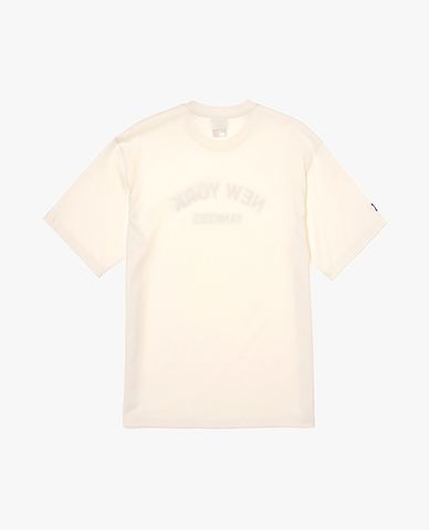 MLB - Áo thun unisex cổ tròn tay ngắn Varsity