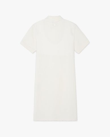 MLB - Đầm polo nữ cổ bẻ tay ngắn mini Heart Piqué