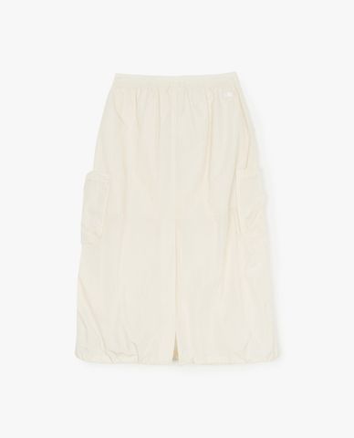 MLB - Chân váy phom suông midi Gorpcore Glossy Nylon