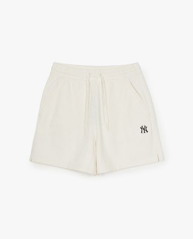 MLB - Quần short nữ ống rộng Basic Waffle