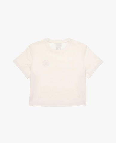 MLB - Áo croptop nữ cổ tròn tay ngắn Basic Small Logo