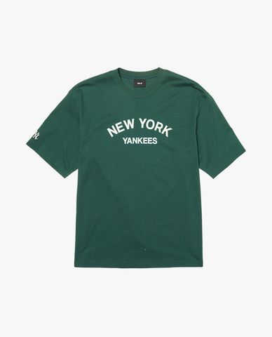 MLB - Áo thun unisex cổ tròn tay ngắn Varsity