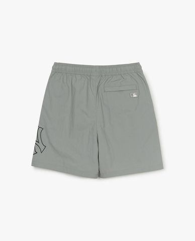 MLB - Quần short unisex lưng thun Nylon Casual
