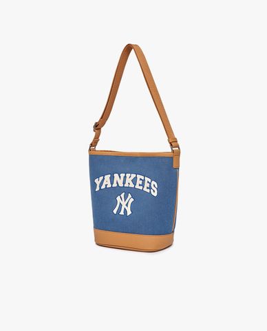 MLB - Túi đeo vai nữ Varsity Basic Canvas Bucket