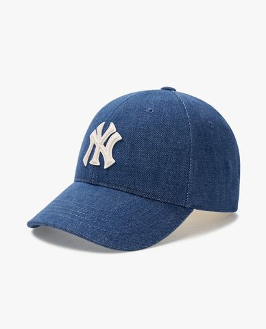 MLB - Nón bóng chày unisex Denim New Structure