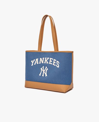 MLB - Túi tote unisex phom chữ nhật Varsity Canvas