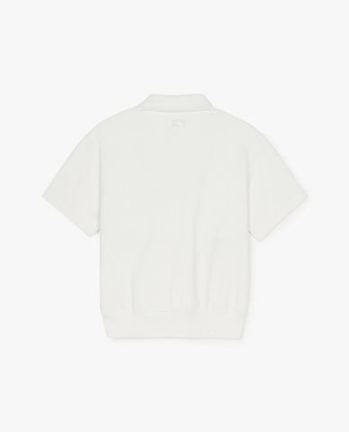 MLB - Áo sweatshirt unisex cổ bẻ tay ngắn Basic Small Logo
