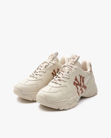 MLB - Giày sneakers unisex cổ thấp Big Ball Chunky Classic Monogram