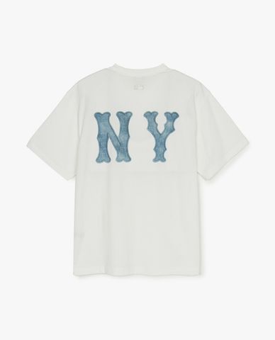 MLB - Áo thun unisex tay ngắn Basic Denimlike Coopers Overfit