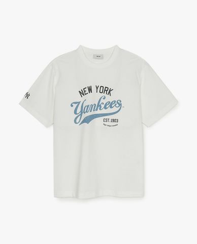MLB - Áo thun unisex Varsity Vintage Graphic Overfit