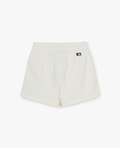 MLB - Quần short nữ ống rộng lưng thun Varsity Sportive