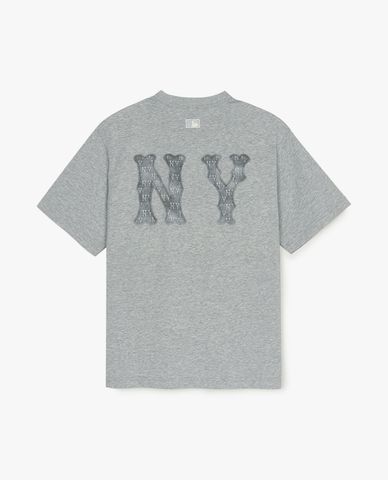 MLB - Áo thun unisex tay ngắn Basic Denimlike Coopers Overfit
