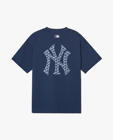 MLB - Áo thun unisex cổ tròn tay ngắn Classic Monogram Biglux