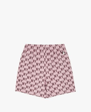 MLB - Quần shorts unisex ống rộng Classic Monogram All Over Jacquard